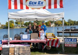 Gen Ex Booth at Murder Mystery Event in McHenry Il
