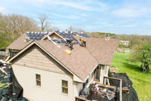 New roof being installed in McHenry