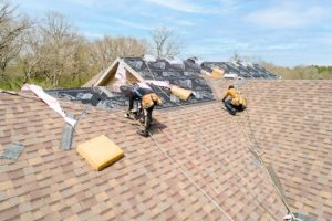 New shingles being laid in McHenry